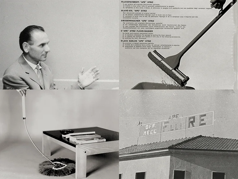 APEX in its early years: founder Enrico Re and the first factory