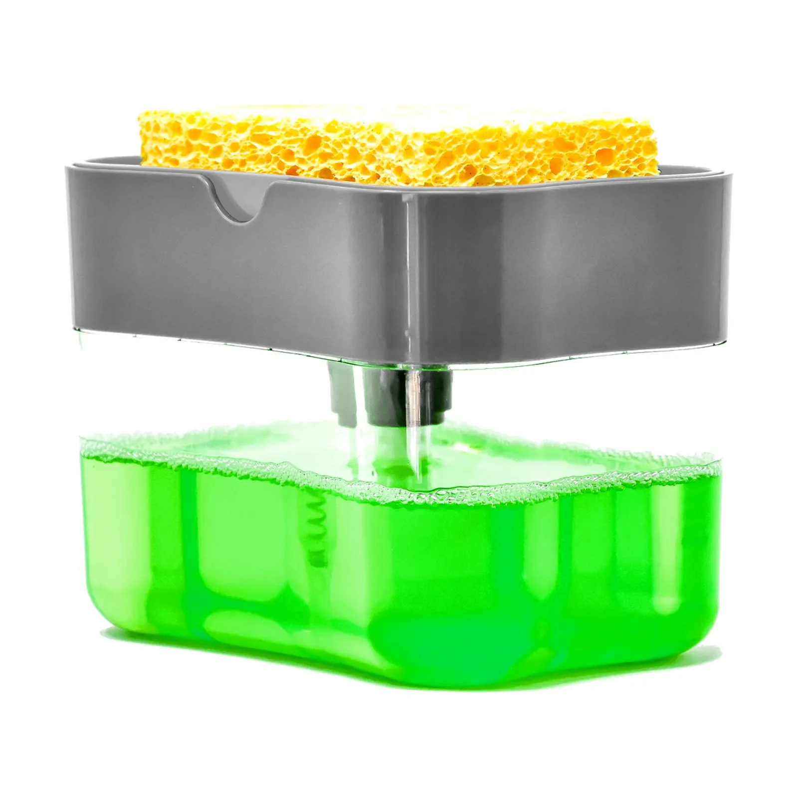 APEX Dish Soap Dispenser with Sponge Holder — 2