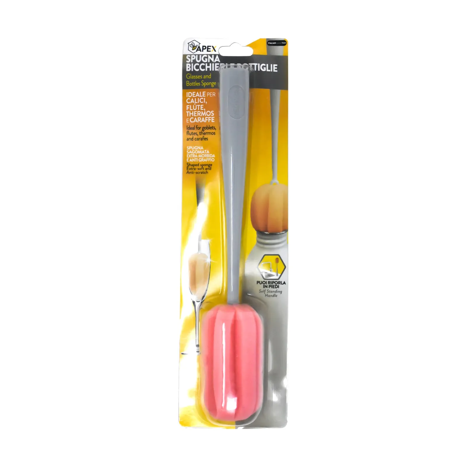 APEX Self-Standing Glass and Bottle Sponge — 4
